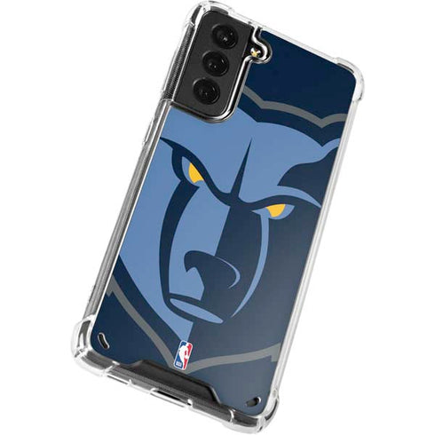 NBA Memphis Grizzlies Large Logo Galaxy S21 Plus 5G Clear Case