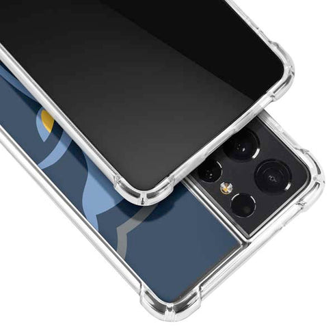 NBA Memphis Grizzlies Large Logo Galaxy S21 Ultra 5G Clear Case