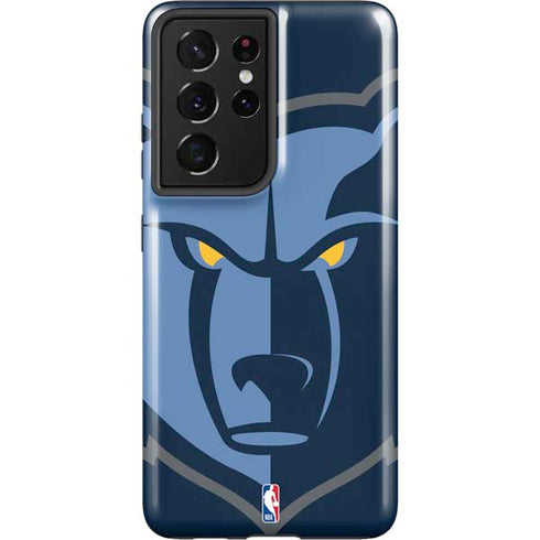 NBA Memphis Grizzlies Large Logo Galaxy S21 Ultra 5G Pro Case
