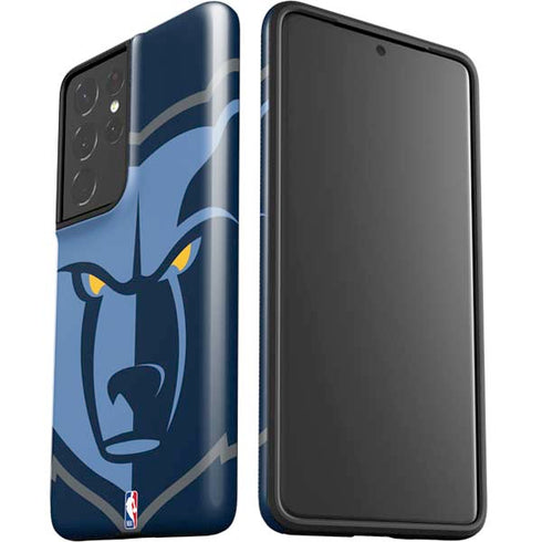 NBA Memphis Grizzlies Large Logo Galaxy S21 Ultra 5G Pro Case