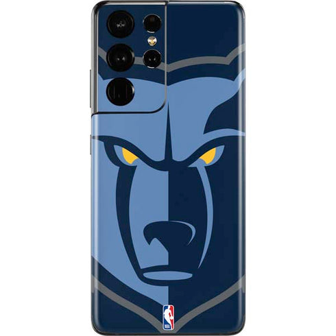 NBA Memphis Grizzlies Large Logo Galaxy S21 Ultra 5G Skin