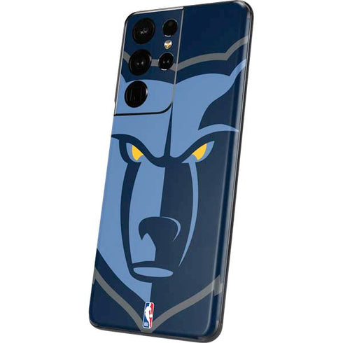 NBA Memphis Grizzlies Large Logo Galaxy S21 Ultra 5G Skin