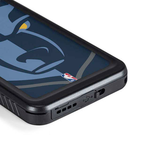 NBA Memphis Grizzlies Large Logo Galaxy S23 Waterproof Case