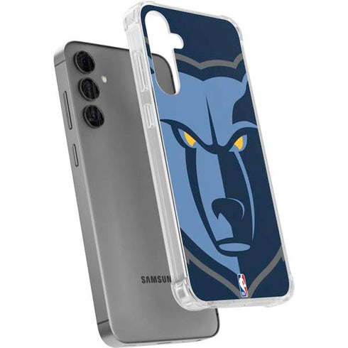NBA Memphis Grizzlies Large Logo Galaxy S24 Plus Clear Case