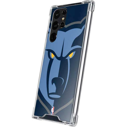 NBA Memphis Grizzlies Large Logo Galaxy S24 Ultra Clear Case