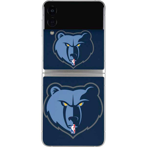 NBA Memphis Grizzlies Large Logo Galaxy Z Flip4 5G Skin