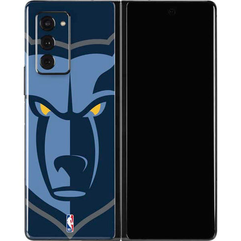 NBA Memphis Grizzlies Large Logo Galaxy Z Fold2 5G Skin