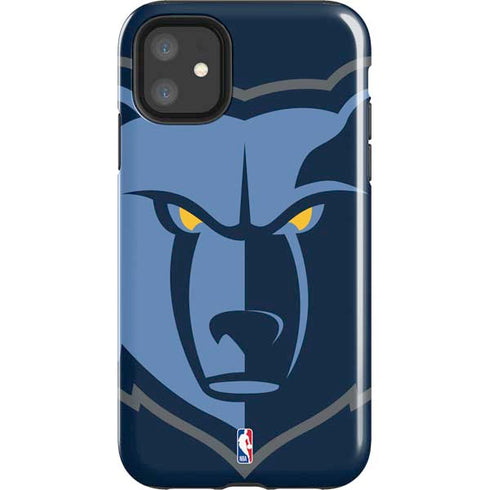 NBA Memphis Grizzlies Large Logo iPhone 11 Impact Case