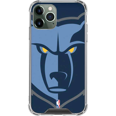 NBA Memphis Grizzlies Large Logo iPhone 11 Pro Max Clear Case