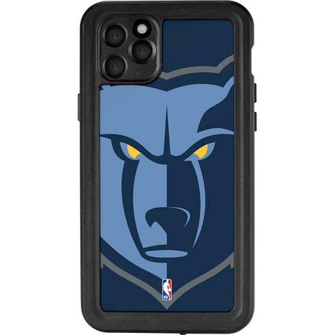 NBA Memphis Grizzlies Large Logo iPhone 11 Pro Max Waterproof Case