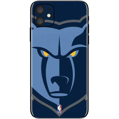 NBA Memphis Grizzlies Large Logo iPhone 11 Skin