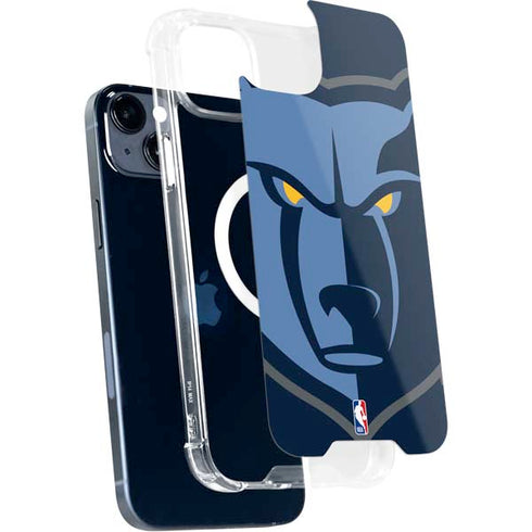 NBA Memphis Grizzlies Large Logo iPhone 15 Plus MagSafe Case