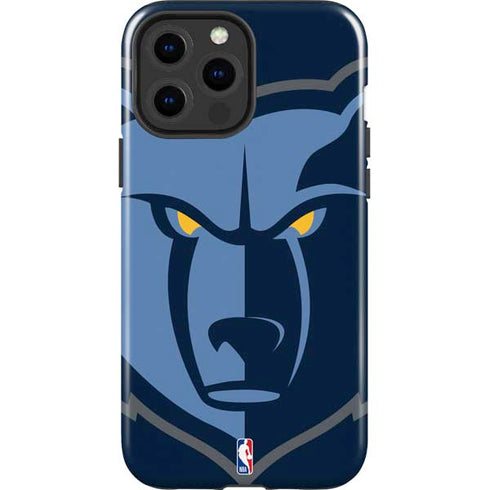 NBA Memphis Grizzlies Large Logo iPhone 15 Pro Max Impact Case