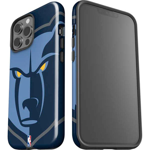 NBA Memphis Grizzlies Large Logo iPhone 15 Pro Max Impact Case