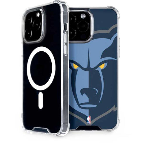 NBA Memphis Grizzlies Large Logo iPhone 15 Pro Max MagSafe Case