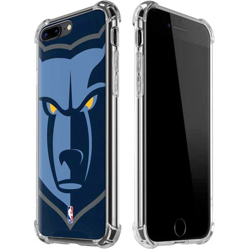 NBA Memphis Grizzlies Large Logo iPhone 7/8 Plus Clear Case