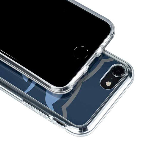 NBA Memphis Grizzlies Large Logo iPhone SE (2nd & 3rd Gen) Clear Case