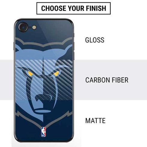 NBA Memphis Grizzlies Large Logo iPhone SE (2nd & 3rd Gen) Skin