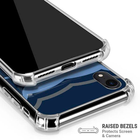 NBA Memphis Grizzlies Large Logo iPhone XR Clear Case