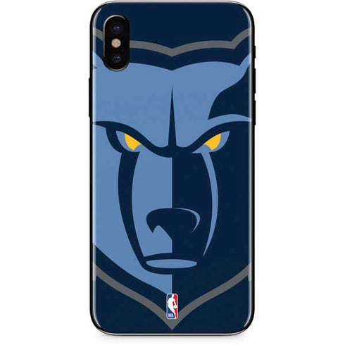 NBA Memphis Grizzlies Large Logo iPhone XS Skin