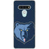 NBA Memphis Grizzlies Large Logo LG Stylo 6 Clear Case