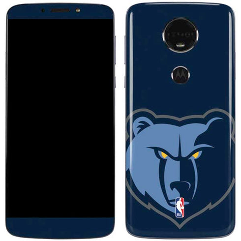 NBA Memphis Grizzlies Large Logo Moto E5 Plus Skin