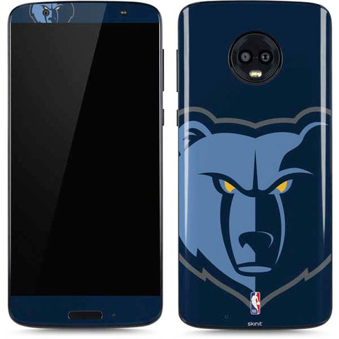 NBA Memphis Grizzlies Large Logo Moto G6 Skin