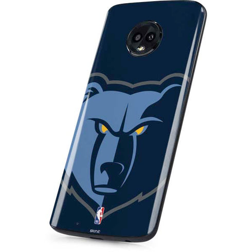 NBA Memphis Grizzlies Large Logo Moto G6 Skin