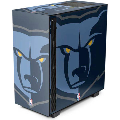 NBA Memphis Grizzlies Large Logo NZXT H510 Compact ATX Mid-Tower Case Skin
