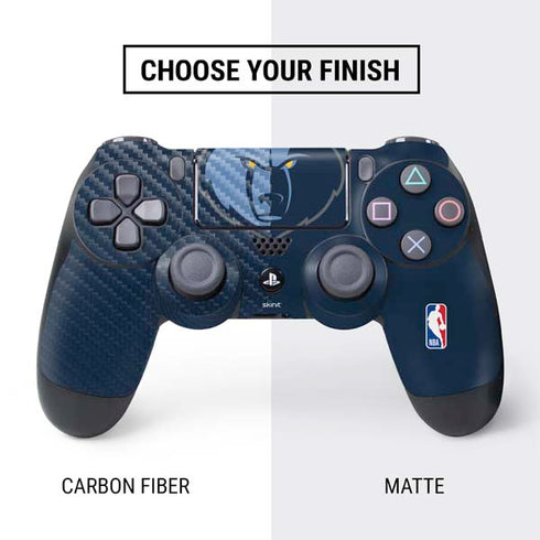 NBA Memphis Grizzlies Large Logo PS4 Controller Skin