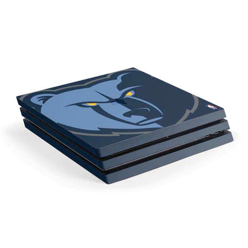 NBA Memphis Grizzlies Large Logo PS4 Pro Console Skin