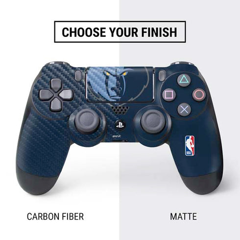 NBA Memphis Grizzlies Large Logo PS4 Pro/Slim Controller Skin