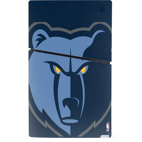 NBA Memphis Grizzlies Large Logo PS5 Slim Digital Edition Console Skin
