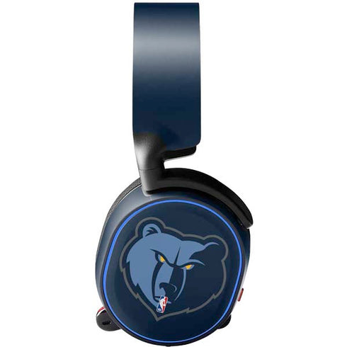 NBA Memphis Grizzlies Large Logo SteelSeries Arctis 5 Skin