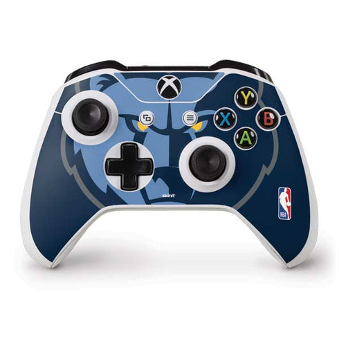 NBA Memphis Grizzlies Large Logo Xbox One S Controller Skin