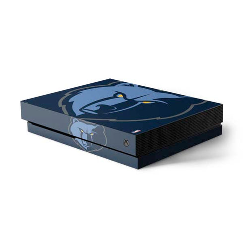 NBA Memphis Grizzlies Large Logo Xbox One X Console Skin