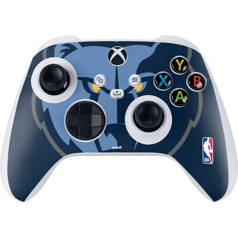 NBA Memphis Grizzlies Large Logo Xbox Series S Controller Skin