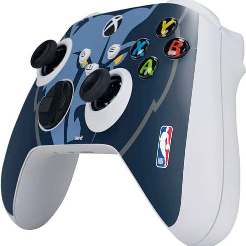 NBA Memphis Grizzlies Large Logo Xbox Series S Controller Skin