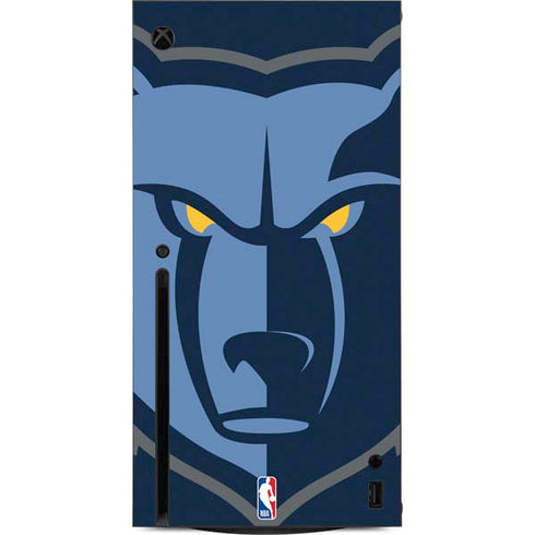 NBA Memphis Grizzlies Large Logo Xbox Series X Console Skin