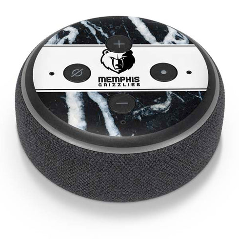 NBA Memphis Grizzlies Marble Amazon Echo Dot Skin