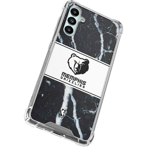 NBA Memphis Grizzlies Marble Galaxy A14 5G Clear Case