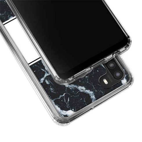 NBA Memphis Grizzlies Marble Galaxy A21 Clear Case