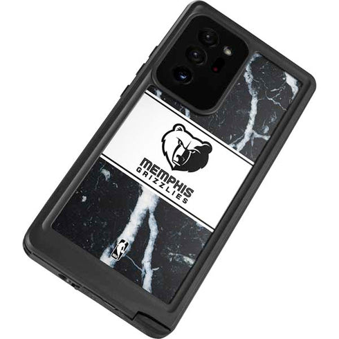 NBA Memphis Grizzlies Marble Galaxy Note20 Ultra 5G Waterproof Case