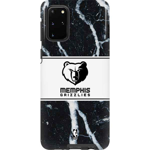 NBA Memphis Grizzlies Marble Galaxy S20 Plus Pro Case