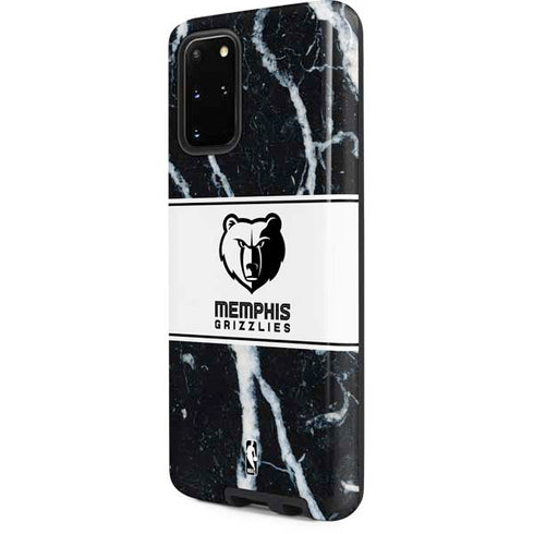 NBA Memphis Grizzlies Marble Galaxy S20 Plus Pro Case