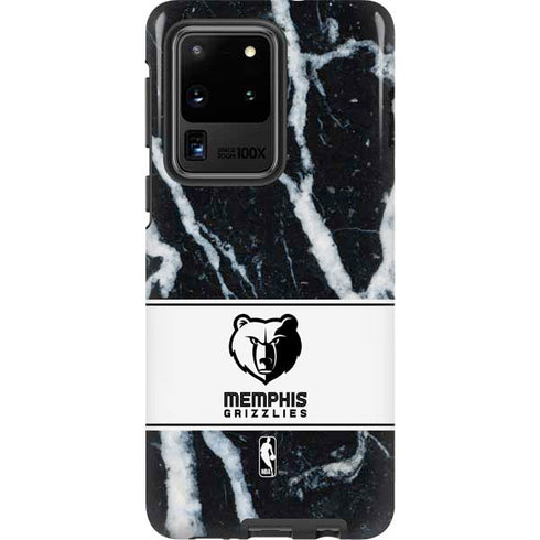 NBA Memphis Grizzlies Marble Galaxy S20 Ultra 5G Pro Case