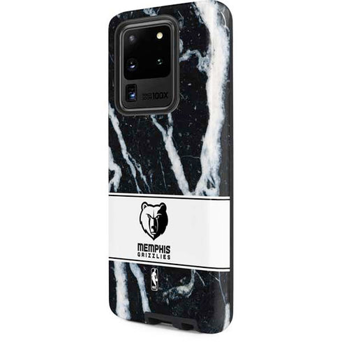 NBA Memphis Grizzlies Marble Galaxy S20 Ultra 5G Pro Case