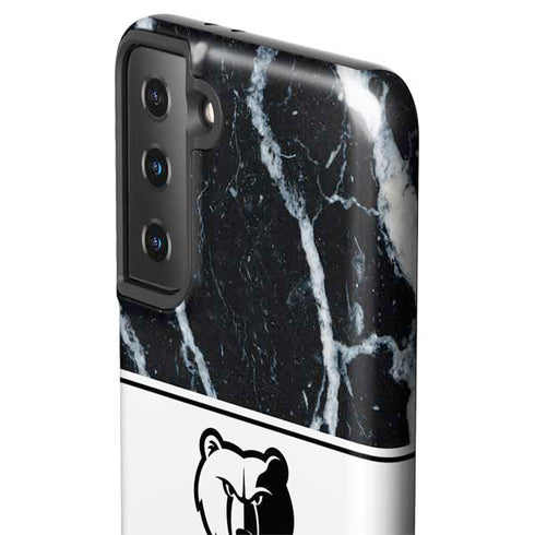NBA Memphis Grizzlies Marble Galaxy S21 FE Pro Case