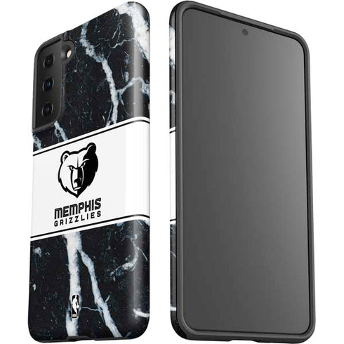 NBA Memphis Grizzlies Marble Galaxy S21 FE Pro Case