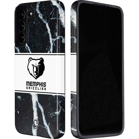 NBA Memphis Grizzlies Marble Galaxy S22 Plus Pro Case